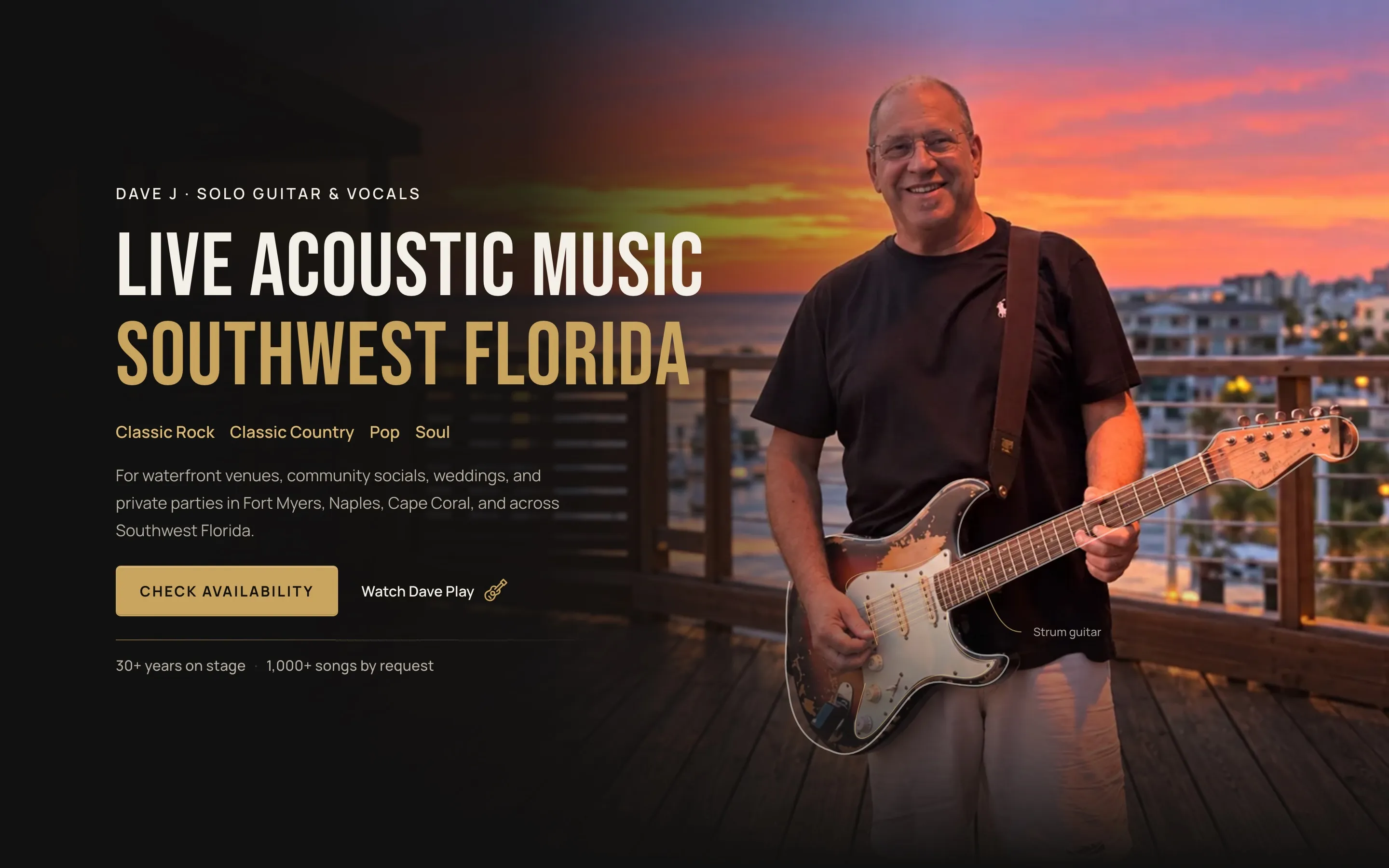 The Dave J Rocks homepage